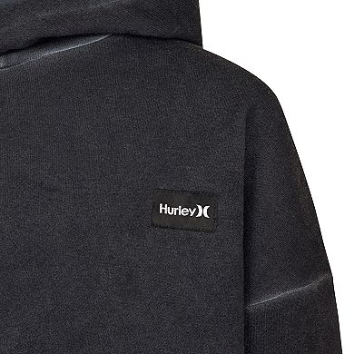 Boys 8-20 Hurley Washed Fleece Pullover Hoodie
