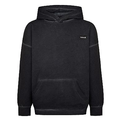 Boys 8-20 Hurley Washed Fleece Pullover Hoodie