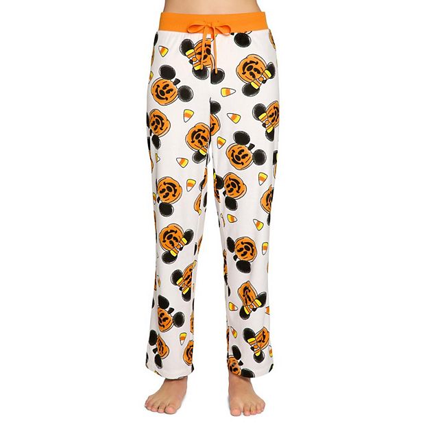 Disney s Mickey Mouse Women s Halloween Sueded Fleece Pajama Pants