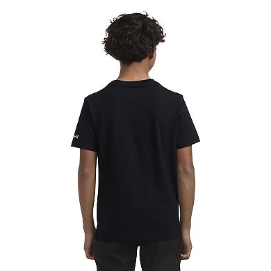 Hurley Palm Retro T-Shirt Manica Corta Per Ragazzo - 100% Cotone Nero - 2