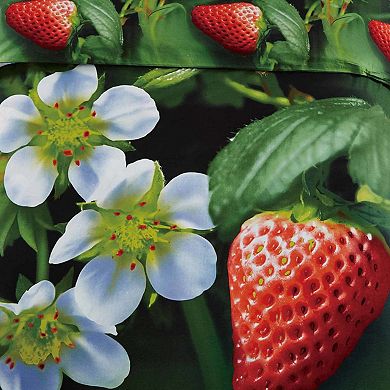 Dolce Mela Nature Duvet Cover Set- Strawberry