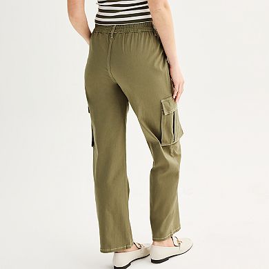 Juniors' Almost Famous Skater Pull-On Jeans