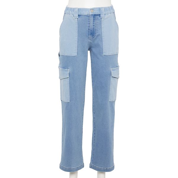 Juniors' Almost Famous Skater Pull-On Jeans