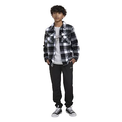 Boys 8-20 Hurley Patterned Polar Fleece Shacket
