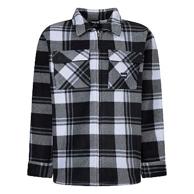 Boys 8-20 Hurley Patterned Polar Fleece Shacket