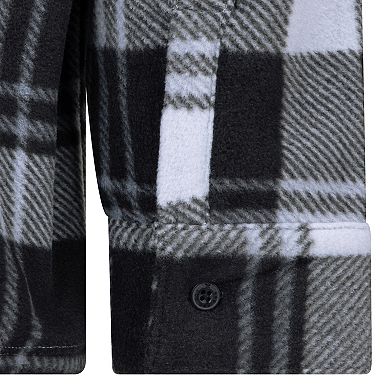 Boys 8-20 Hurley Patterned Polar Fleece Shacket