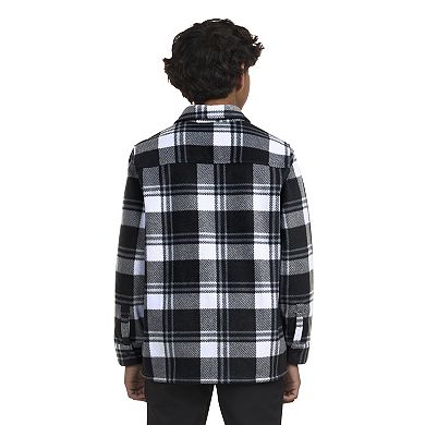 Boys 8-20 Hurley Patterned Polar Fleece Shacket