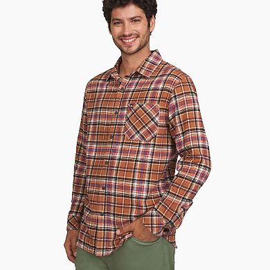 Men's Quiksilver Flannel Button Down Shirt