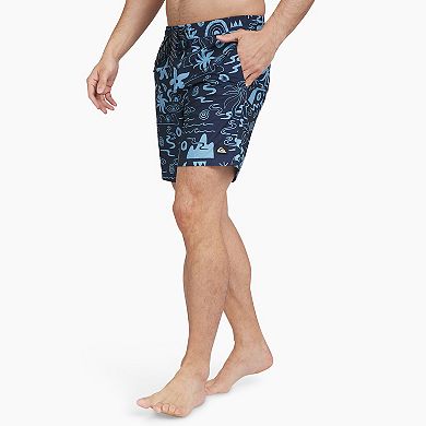 Men's Quiksilver 6.5" Beachside Print Volley Swim Shorts