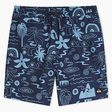 Men's Quiksilver 6.5" Beachside Print Volley Swim Shorts