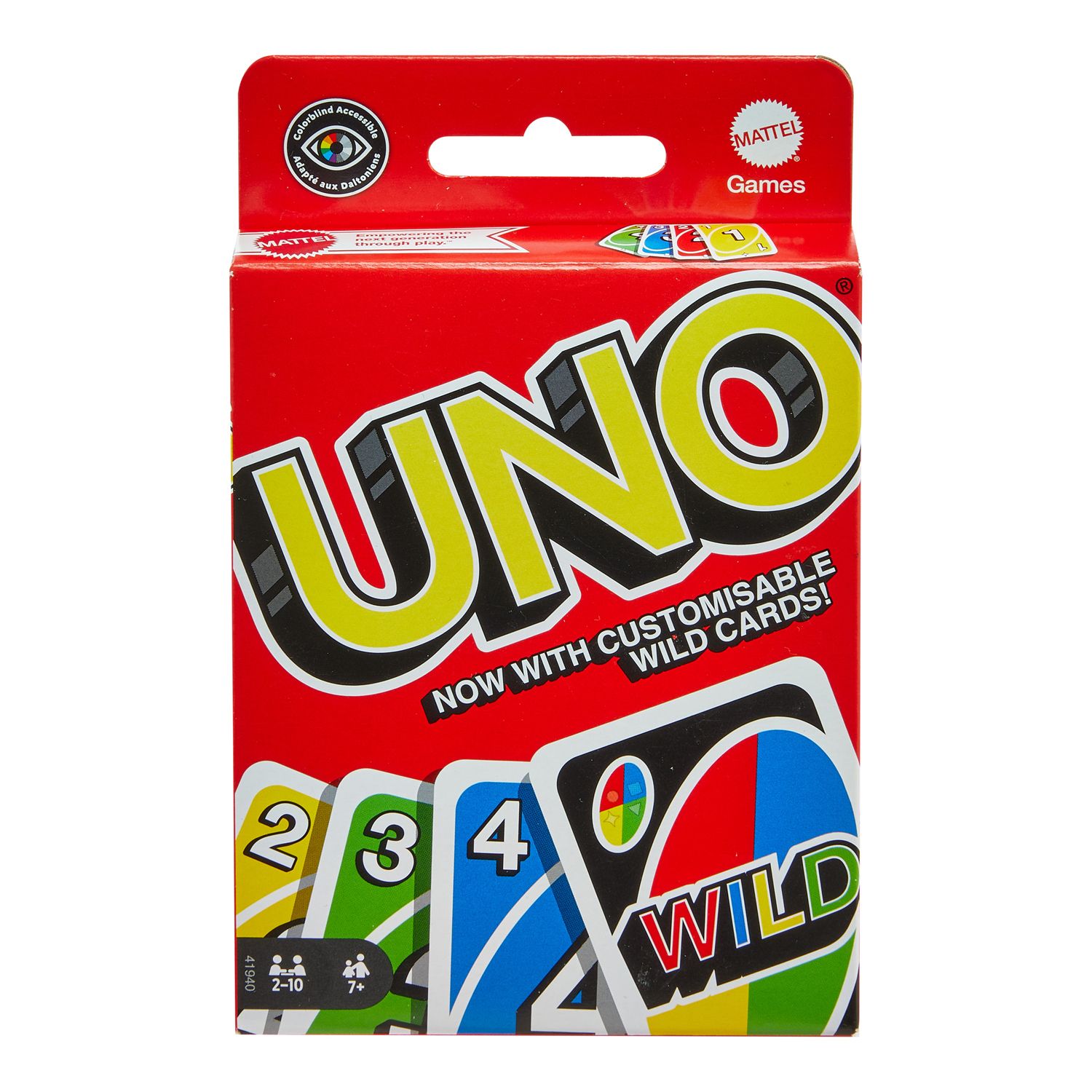 Детские игрушки Boys Girls Mattel UNO Card Game