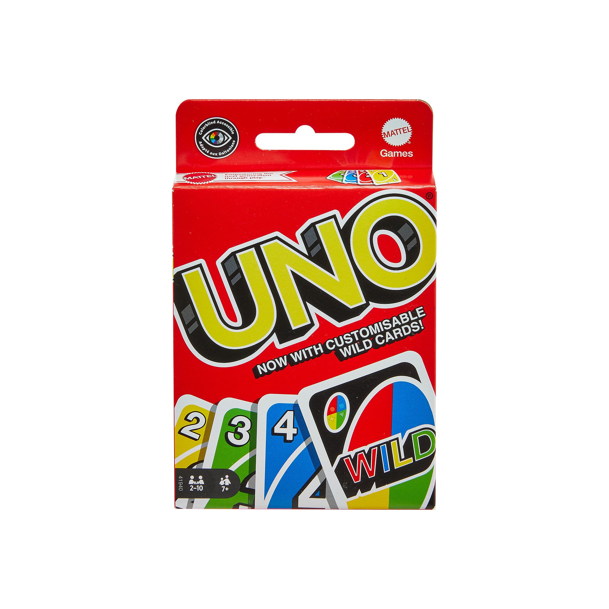 Boys Girls Mattel UNO Card Game, Multi