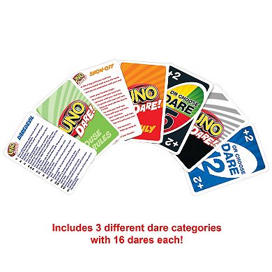 Mattel UNO Dare! Card Game