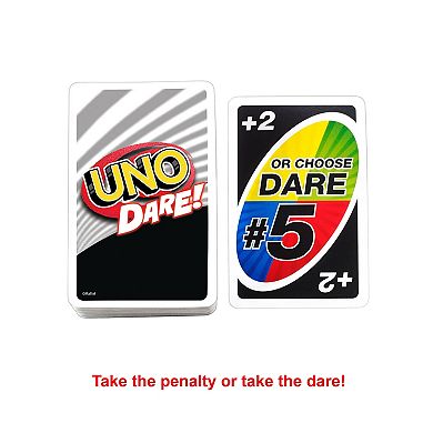 Mattel UNO Dare! Card Game