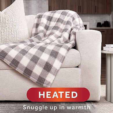 Sunbeam Nordic Premium Heated Throw Blanket