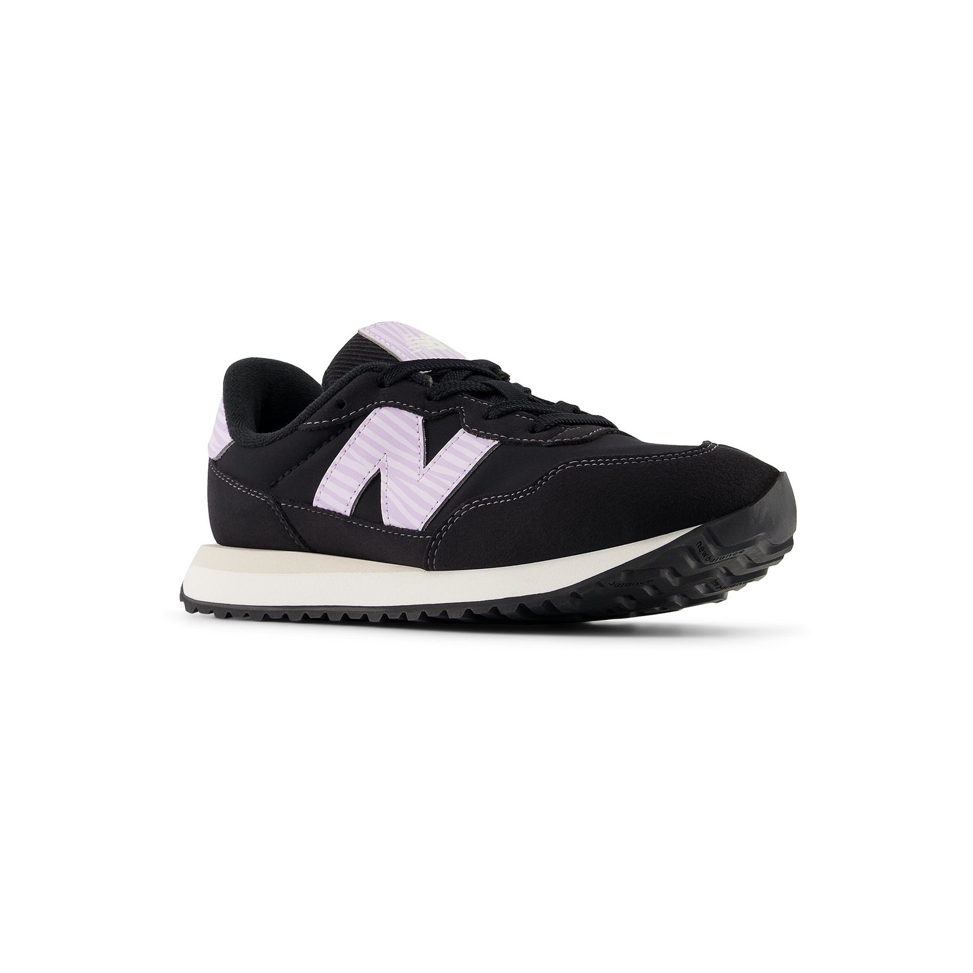 New Balance® 237 Big Kids Shoes, Girls, Size: 4, Black Lilac Glo