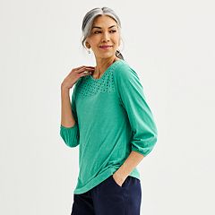 Kohl's: Women's Sonoma and Croft & Barrow Tees only $2.56 (Reg