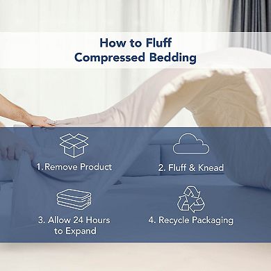 Serta® 2-inch Memory Flex Down Alternative Mattress Topper