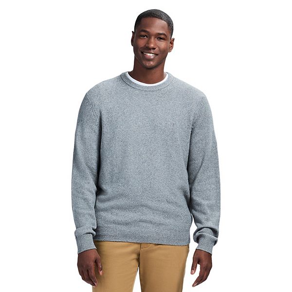 Men's IZOD Classic Crewneck Sweater - Carbon Heather (S)