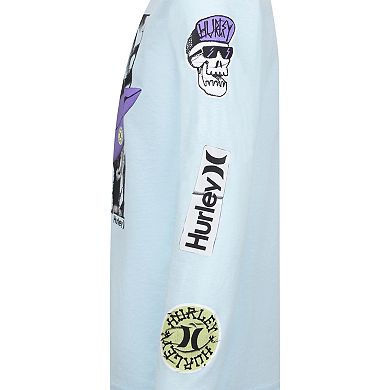 Boys 8-20 Hurley Surfer Monkey Long Sleeve T-shirt