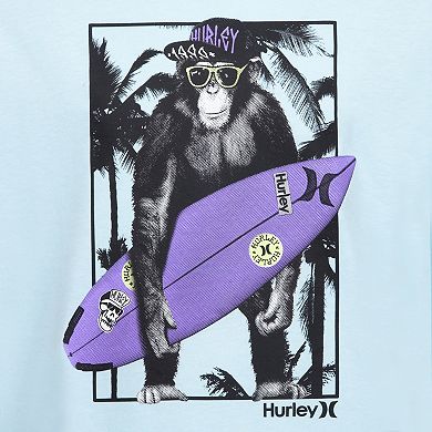 Boys 8-20 Hurley Surfer Monkey Long Sleeve T-shirt