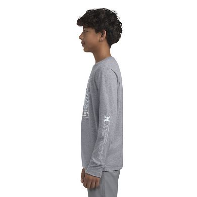 Boys 8-20 Hurley Checkered Box Long Sleeve T-shirt