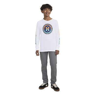 Boys 8-20 Hurley Race Tracks Icon Long Sleeve T-shirt