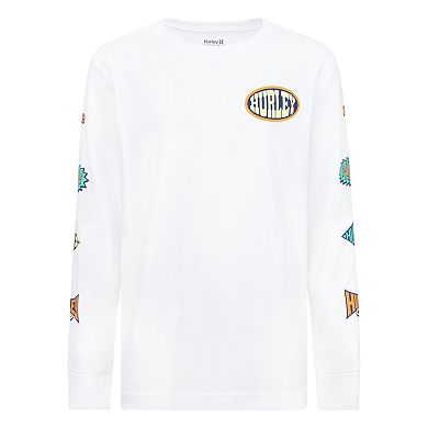 Boys 8-20 Hurley Badge Long Sleeve T-shirt