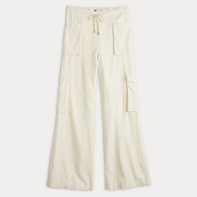 Juniors' SO® Linen Cargo Pants