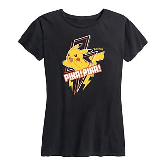 Women's Pokemon Pika Pika Graphic Tee
