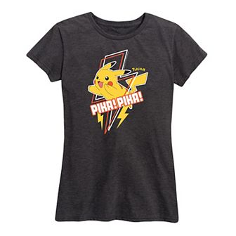 Women's Pokemon Pika Pika Graphic Tee