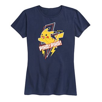 Women's Pokemon Pika Pika Graphic Tee