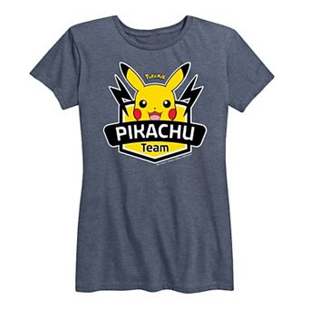 Women's Pokemon Team Pikachu Graphic Tee