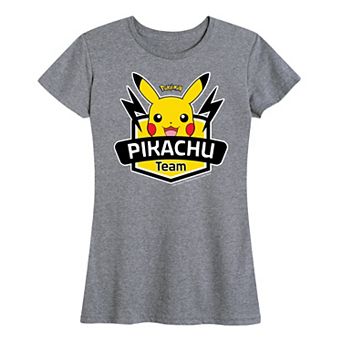 Women's Pokemon Team Pikachu Graphic Tee
