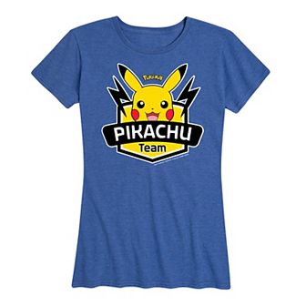 Women's Pokemon Team Pikachu Graphic Tee