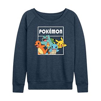 Women's Pokemon Team Pokemon French Terry Long Sleeve Tee