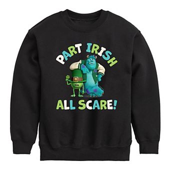 Disney / Pixar’s Monster's Inc. Boys 8-20 Part Irish All Scare Fleece Sweatshirt