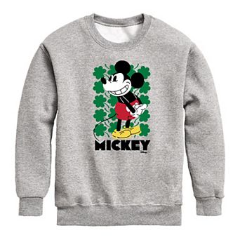 Disney's Mickey Mouse Boys 8-20 Clover Fleece Sweatshirt