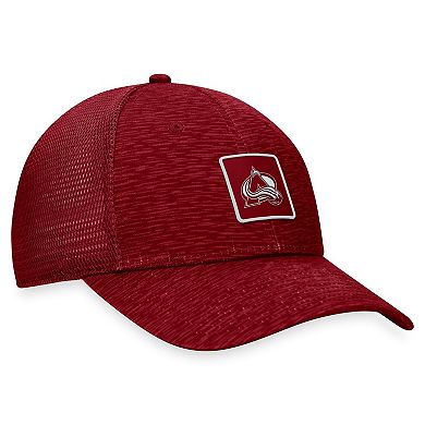 Women's Fanatics Branded Burgundy Colorado Avalanche Authentic Pro Road Trucker Adjustable Hat