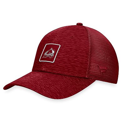 Women's Fanatics Branded Burgundy Colorado Avalanche Authentic Pro Road Trucker Adjustable Hat