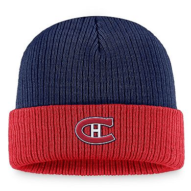 Men's Fanatics Branded Navy/Red Montreal Canadiens Heritage Vintage ...