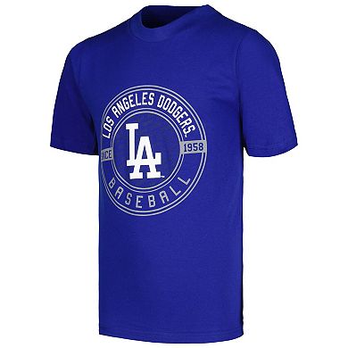 Youth Stitches Royal/White Los Angeles Dodgers T-Shirt Combo Set
