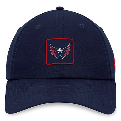 Men's Fanatics Branded Navy Washington Capitals Authentic Pro Rink Adjustable Hat