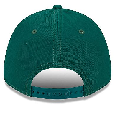 Youth New Era Green New York Jets Outline 9FORTY Adjustable Hat