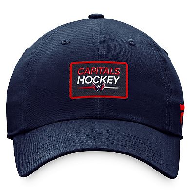 Women's Fanatics Branded Navy Washington Capitals Authentic Pro Rink Adjustable Hat
