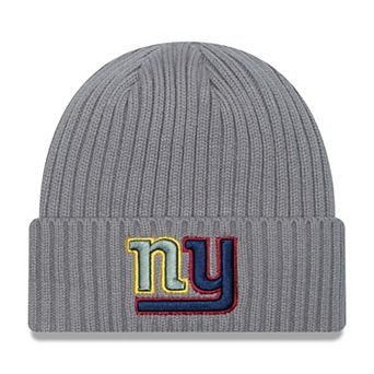 Men's New Era Gray New York Giants Color Pack Multi Cuffed Knit Hat