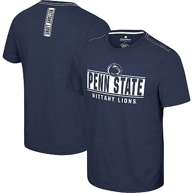 Men's Colosseum  Navy Penn State Nittany Lions No Problemo T-Shirt
