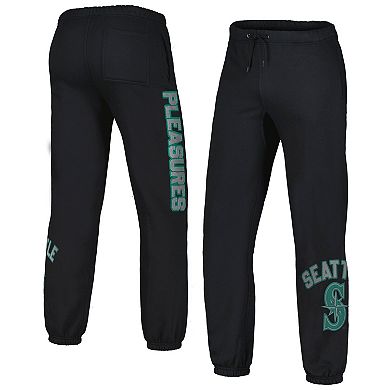 Men's PLEASURES Black Seattle Mariners Opening Day Sweatpants