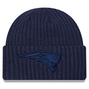 Youth New Era Navy New England Patriots Color Pack Cuffed Knit Hat