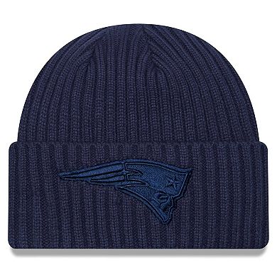 Youth New Era Navy New England Patriots Color Pack Cuffed Knit Hat